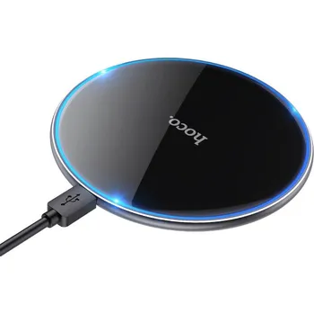 Bezdrátová nabíječka HOCO se světlem 2A 15W CW6 Pro černá