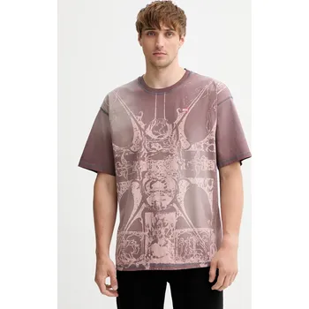 Pánské oblečení Bavlněné tričko Diesel T-BOXT-T13 A19314.0KIBW hnědá 84X, vel. XXL