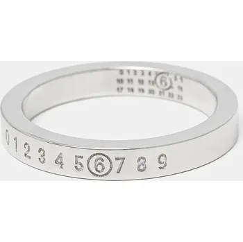 Prsten Prstýnek MM6 Maison Margiela SM6UQ0059.P6469 stříbrná SLV, vel. 3