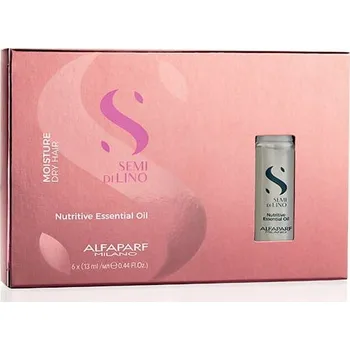 Vlasová regenerace Alfaparf Semi di Lino Moisture hydratační ampulky pro suché vlasy 6 x 13 ml