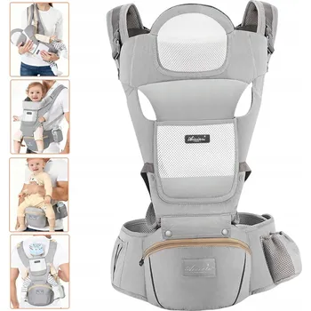 NOSÍTKO 15 V 1 BEDERNÍ NOSÍTKO S SEDÁTKEM 0-4 ROKY, ČISTÁ BAVLNA