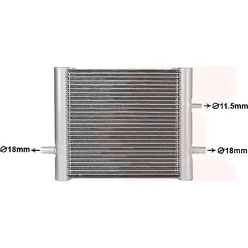 Chladič motoru Chladič vody pro motor VAN WEZEL 02012711