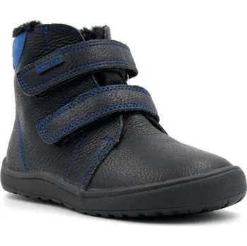 Chlapecká zimní obuv Protetika barefoot dětské zimní boty s membránou Daryk Nero černé Velikost: 23