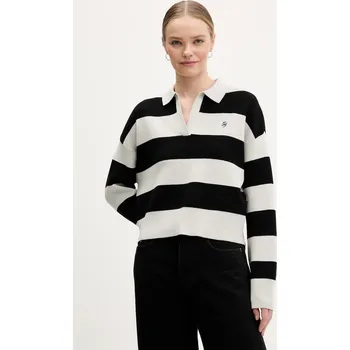 Dámská móda Svetr Guess Jeans W6RR16.Z3FC2 šedá 90A, vel. S