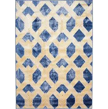 Koberec Koberec SHINE 140x200 Neobvyklý ZLATÝ moderní v21