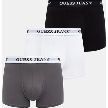 Pánské spodní prádlo Boxerky Guess Jeans 3-pack M4BZ48.K6YW1 šedá 90A, vel. S