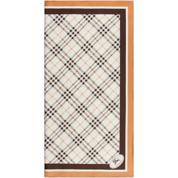 Šátek Burberry Dámský Hedvábný Šátek, krémová / koňaková / tmavě...