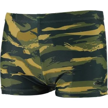 Chlapecké plavky Chlapecké plavky s nohavičkou AQUOS RICKY 116/122 Khaki