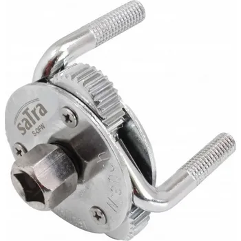Autoklíč Satra Klíč na olejové filtry 80-140mm 3/8" tříramenný