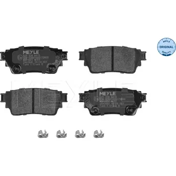 Brzdová destička Sada brzdových destiček, vždy 4 kusy v sadě MEYLE 025 228 6415