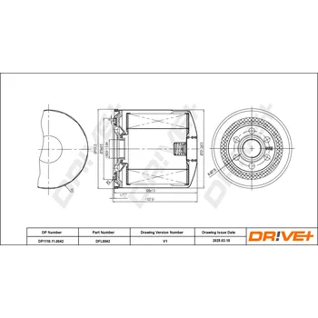Olejový filtr Olejový filtr Dr!ve+ DP1110.11.0042
