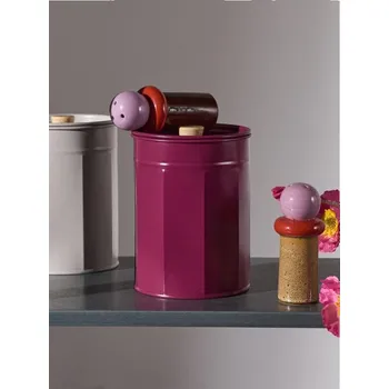 Dóza na potraviny Sinsay - Nádoba na potraviny s víkem - tmavě fialová - 060GN-49X - 060GN-49X-ONE