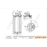 Palivový filtr Dr!ve+ DP1110.13.0105