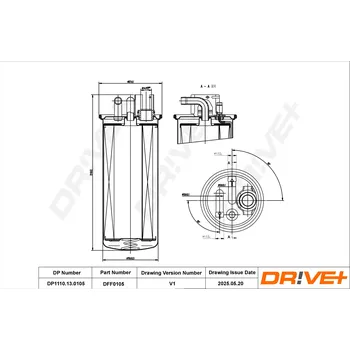Palivový filtr Palivový filtr Dr!ve+ DP1110.13.0105