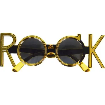 Party dekorace Espa Zlaté brýle - ROCK