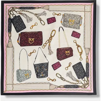 Šátek Šátek s přídavkem hedvábí Pinko 106656.A39L béžová 01X, vel. ONE SIZE