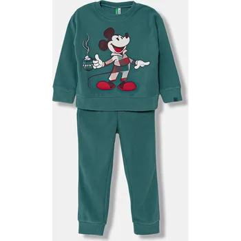 Dětské pyžamo United Colors of Benetton 3I470P09T.G.Seasonal zelená 77X, vel. 100