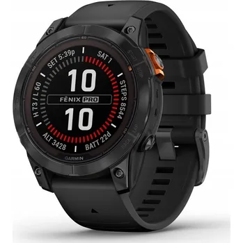 Hodinky Sportovní hodinky Garmin Fenix 7 Pro Solar černé 010-02777-01