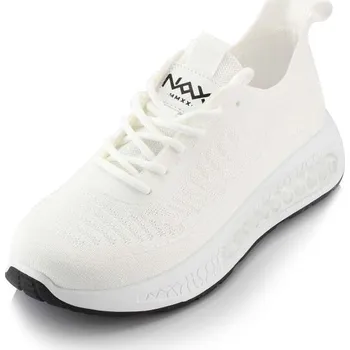 Pánské tenisky Pánská volnočasová obuv NAX HERAM 41 Bílá, Černá