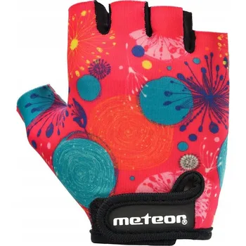 Cyklistické rukavice Cyklistické rukavice Meteor XS růžové