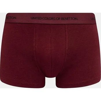 Boxerky United Colors of Benetton 3OP82X077 burgundské 93X, vel. XL