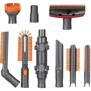 Hubice k vysavači VELKÁ SADA HUBIC A KARTÁČŮ 9KS PRO VYSAVAČE KARCHER PHILIPS 32MM