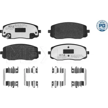 Brzdová destička Sada brzdových destiček, vždy 4 kusy v sadě MEYLE 025 242 7516/PD