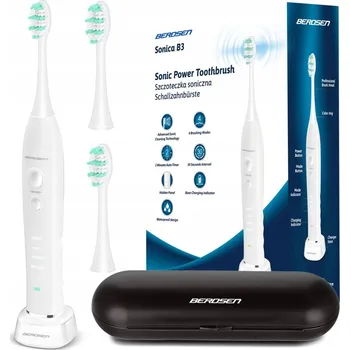 Elektrický zubní kartáček ELEKTRICKÝ SONICKÝ ZUBNÍ KARTÁČEK SADA S POUZDRO BERDSEN