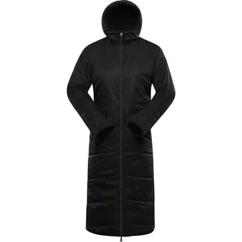 Dámský kabát Dámský zimní oboustranný kabát ALPINE PRO KERFA L Černá