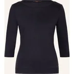 Windsor. Dámské Pletené Tričko S 3/4 Rukávem, tmavě modrá, 36