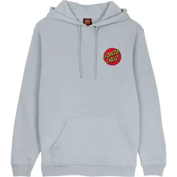 Pánská mikina MIKINA SANTA CRUZ Classic Dot Chest Hood - šedá - M + při osobním odběru 1 614 Kč