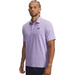 Pánské golfové polotričko Under Armour PLAYOFF 3.0 md Fialová, Černá