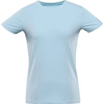 Dámské tričko Dámské bavlněné triko NAX DELENA M Světle modrá