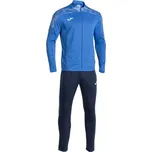 Pánská tepláková souprava Joma CHAMPIONSHIP VIII TRACKSUIT 3XS Modrá, Tmavě modrá, Bílá