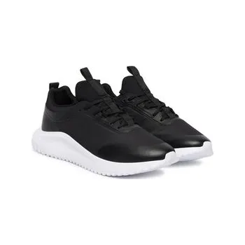 Pánská obuv Sneakersy Calvin Klein Eva Runner Laceup Sock Mat Mix YM0YM01443 Černá 46