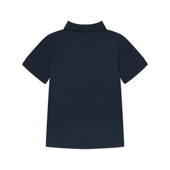 Pánská móda Tommy Hilfiger Polokošile Icons KB0KB10359 Tmavomodrá Regular Fit 8Y