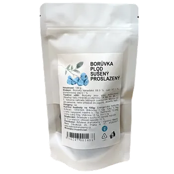 Sušené ovoce Borůvky proslazené 100g Zelené Drahokamy