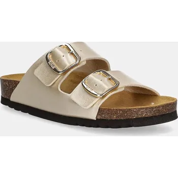 Dámské pantofle Pantofle Scholl JOSEPHINE F321662329 zlatá GLD, EUR 39