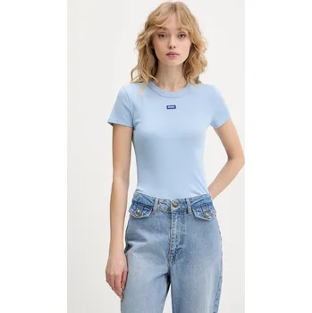 Dámské tričko Tričko Hugo Blue 50523924 modrá 55A, vel. XS