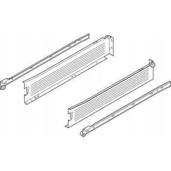 METABOX ŠUPLÍK BLUM M SADA L400/86 320M4000 ŠEDÁ