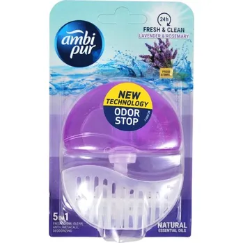 WC čistič Ambi Pur WC závěska 55 ml Levandule & Rozmarýn
