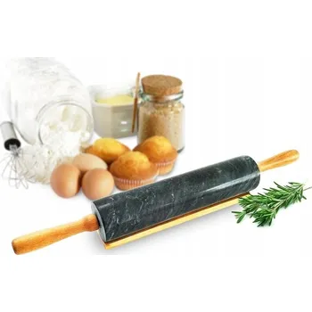 Váleček na těsto GNT Mramorový Váleček na těsto s podstavcem XJ5842