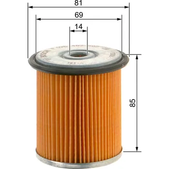 Palivový filtr Palivový filtr BOSCH F 026 402 502