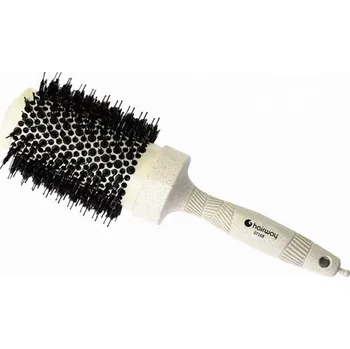 HAIRWAY ORGANICA TERMÁLNÍ KARTÁČ NA VLASY S KANČÍMI ŠTĚTINAMI PRO MODELOVÁNÍ VLASŮ 53/93MM