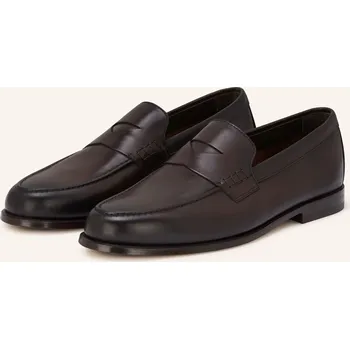 Pánské mokasíny Doucal's Penny Loafers, tmavě hnědá