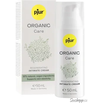 Regenerační intimní krém Pjur ORGANIC Care, 50 ml