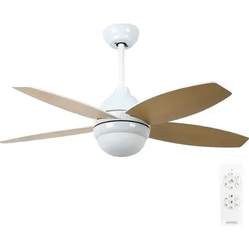 Vzduchotechnika Garsaco Stropní ventilátor se světlem Muna, 80 W, 951 lm, CCT, dálkové ovládání