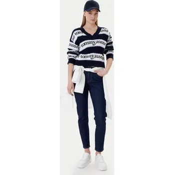 Pánské džíny Tommy Jeans Jeansy Lucy DW0DW22432 Tmavomodrá Slim Fit 34_32