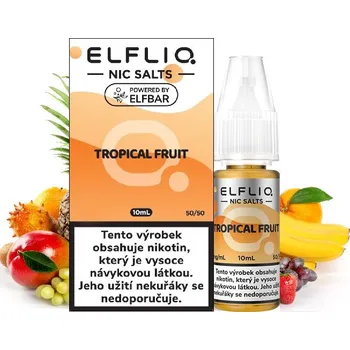 vaporizér Liquid ELFLIQ Nic SALT Tropical Fruit 10 ml 10 mg