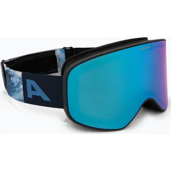 Sjezdové lyžování Lyžařské brýle Alpina Slope Q-Lite black/blue matt/blue